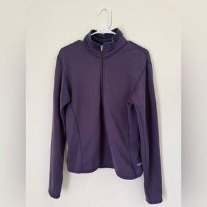 Patagonia Purple Quarter-Zip Fleece Pullover Women’s Size Medium